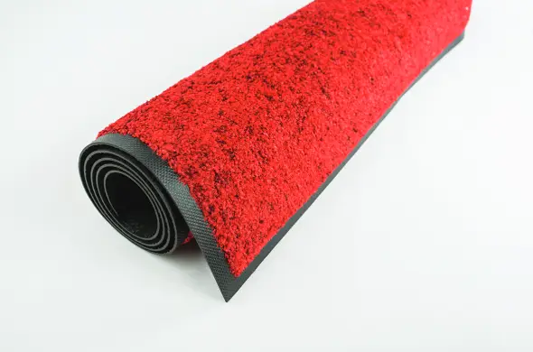 Red Floor Mat